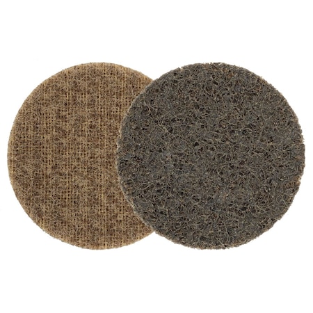 Weiler 3" Non-Woven Surface Conditioning Disc Hook & Loop AO - Coarse 51508